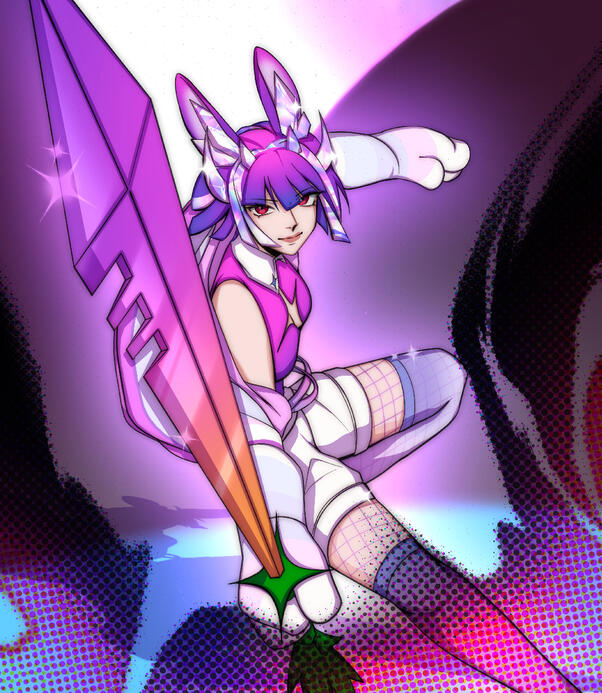 Murusagi, Crystal Bunny Senshi (Nightmare War Poster)