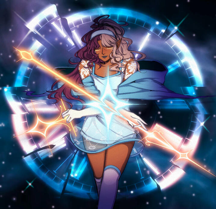 Elvana Evergarden Time Dial Poster