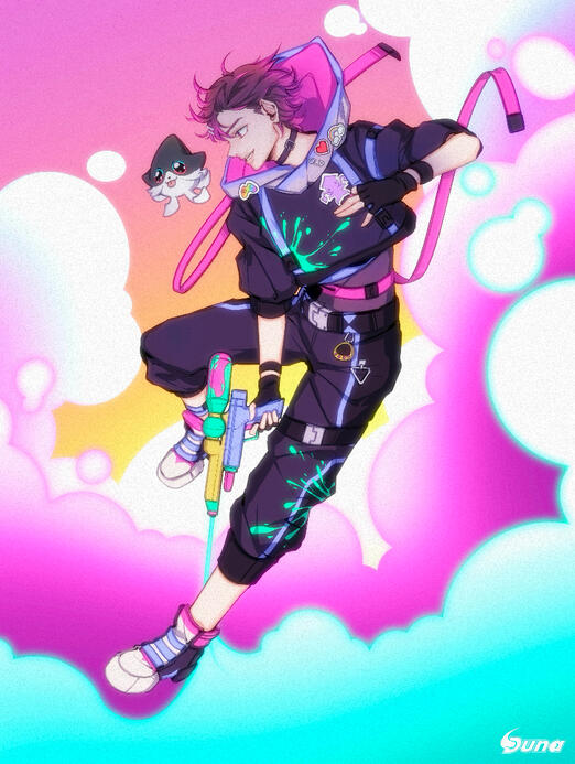 Eccentropy Smoke Bomb Poster